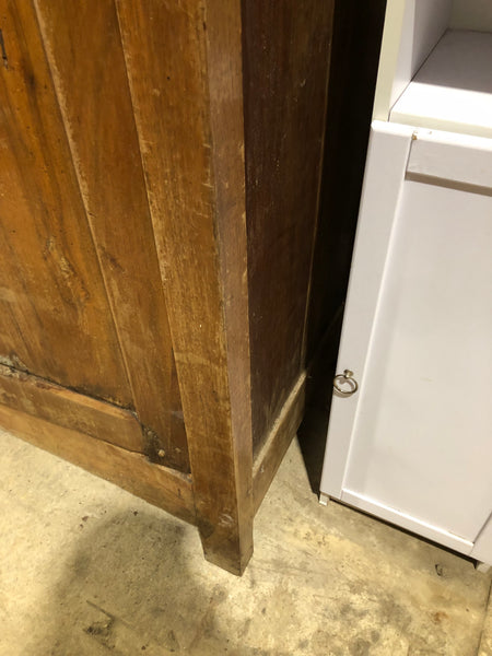 Antique Walnut Linen Cupboard