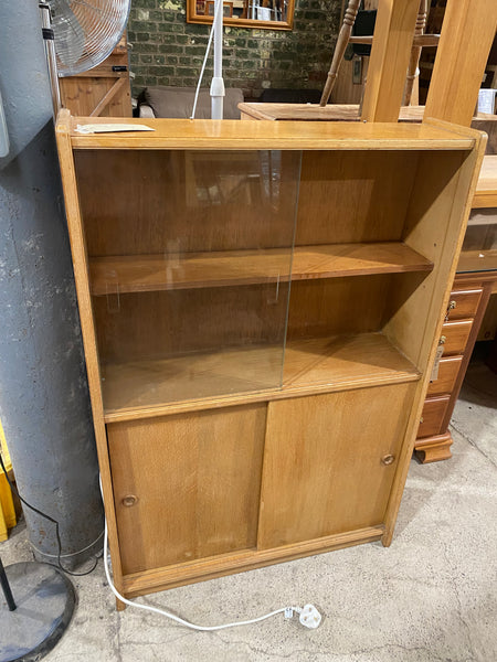 Mid-Century Storage Shelf Cupboard