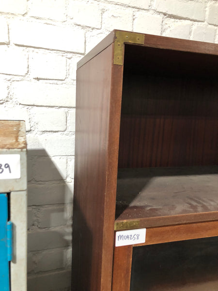 Vintage Display Cabinet with Cupboard