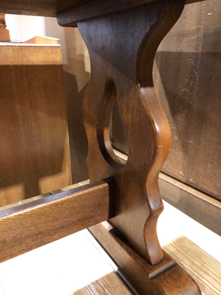 Small Refectory Style Side Table