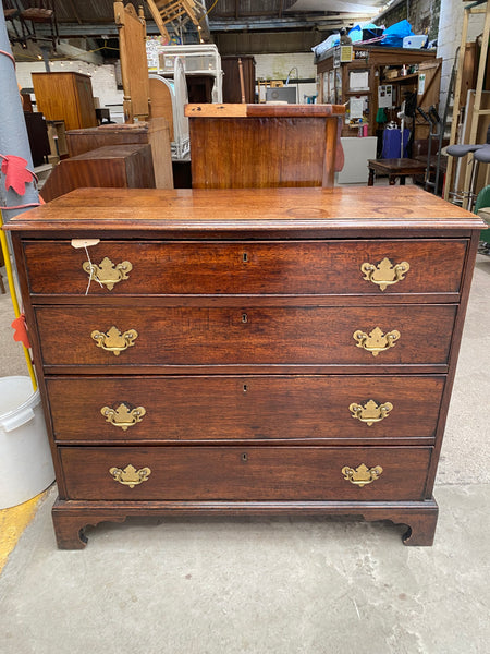Antique Georgian Oak Chest of Drawers
