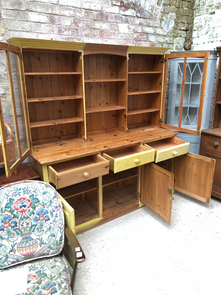 Large Pine Kitchen Dresser