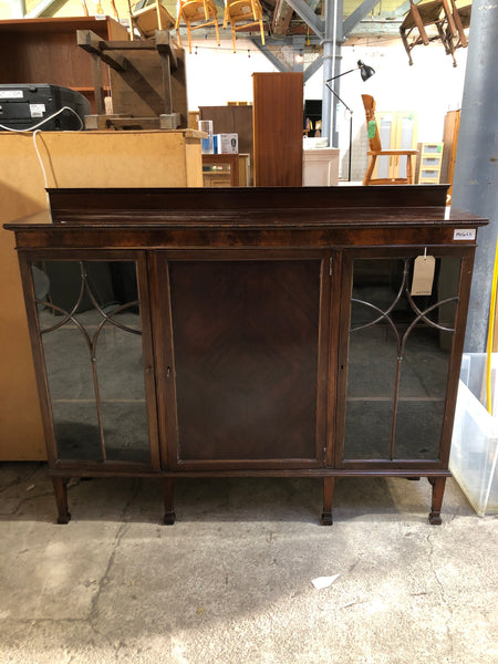GHC - Mahogany Sideboard with Glass Doors