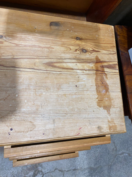 Pine Desk with drawers