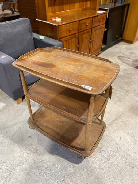 GHC - Vintage Ercol Elm Tea Trolley