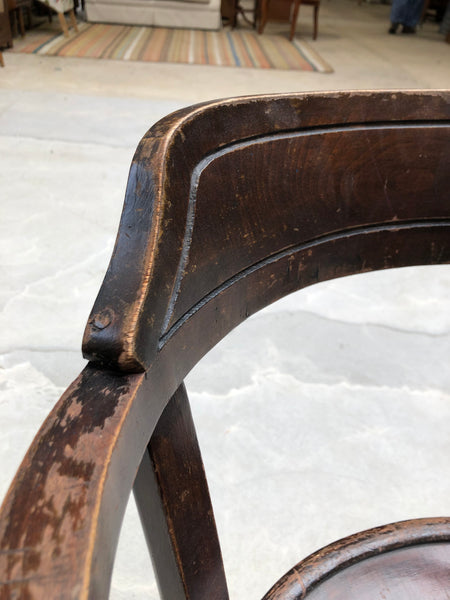 Antique Bentwood Carver Chair