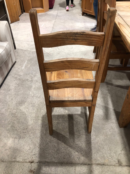 Pine Dining Table & 6 Chairs