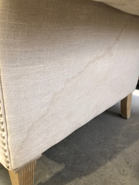 Cream Chesterfield Style Sofa