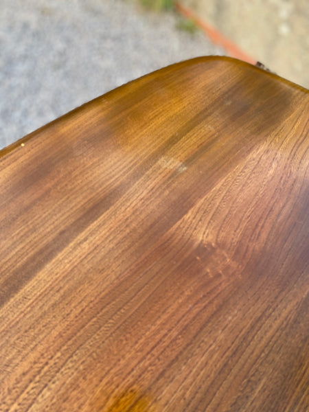 Vintage Ercol Model 383 Drop Leaf Plank Table