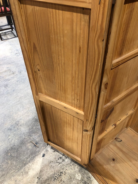 Solid Pine Double Wardrobe