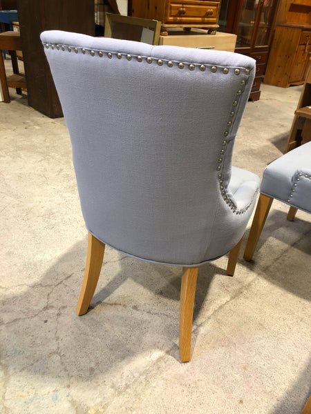 Set of 6 Scoop Back Dining Chairs