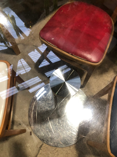 Small Round Glass Dining Table