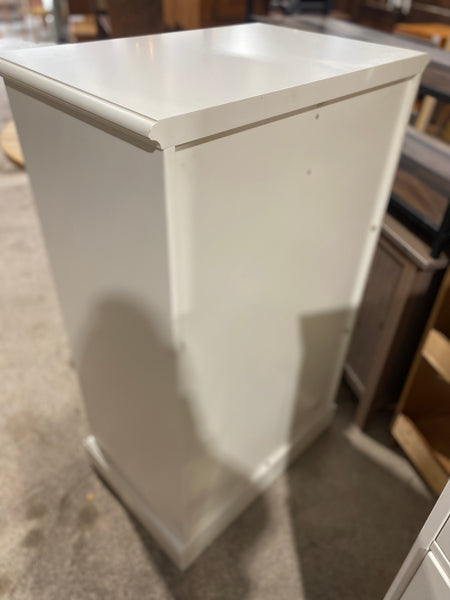 White Tallboy Chest of Drawers