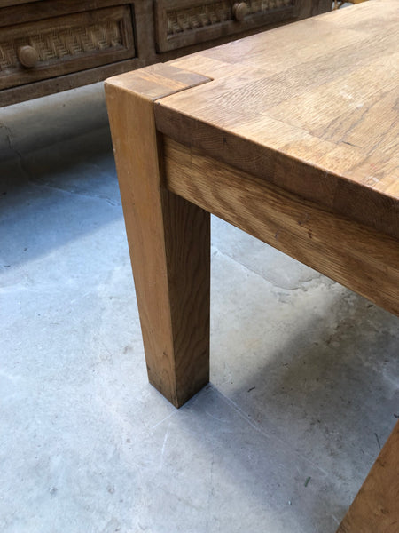 Solid Oak Bench