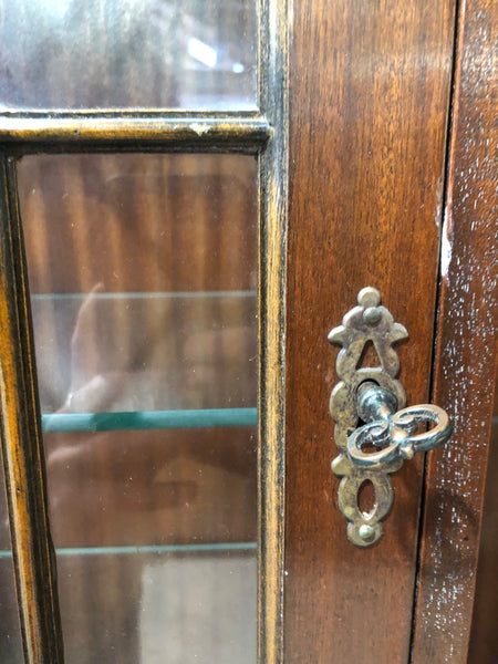 Large Antique Mahogany Library Bookcase