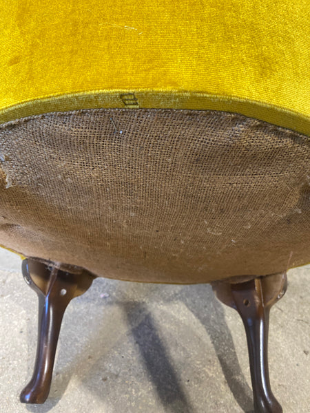 GHC - Vintage Yellow Bedroom Chair