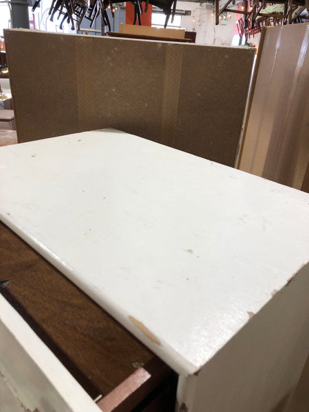 Vintage Painted Meredew Five Drawer Tallboy
