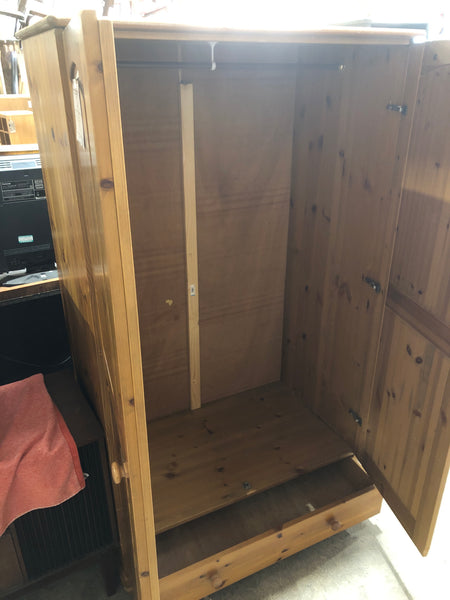 REF - Pine Double Wardrobe