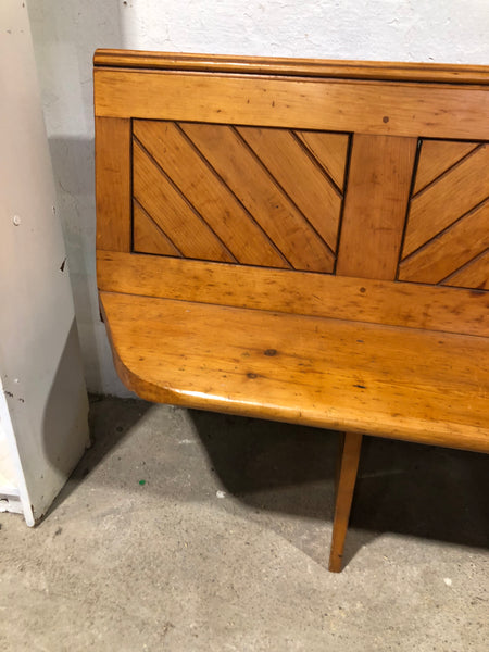 Large Pine Church Pew