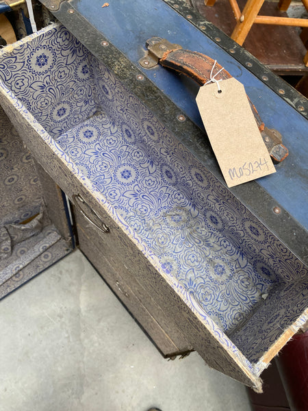 Vintage Wardrobe Steamer Trunk