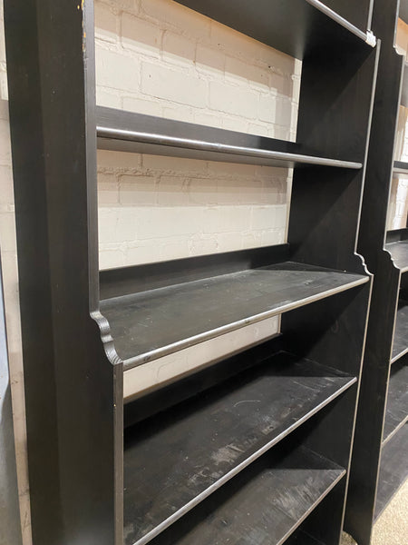 Tall Black Bookcase