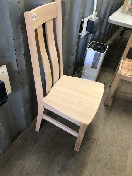 Oak Curved back Chair from The Painted Furniture Company