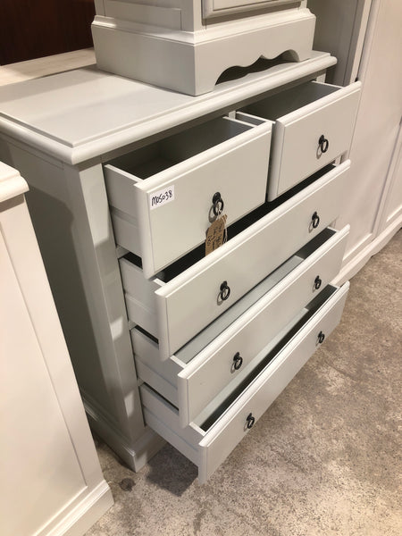 French Style Grey Chest of Drawers