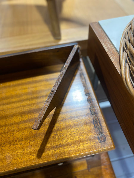 Antique Inlaid Detail Dressing Desk
