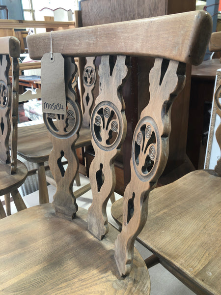Four Ercol Fleur De Lys Chairs