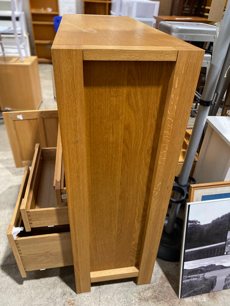Contemporary Oak Bureau