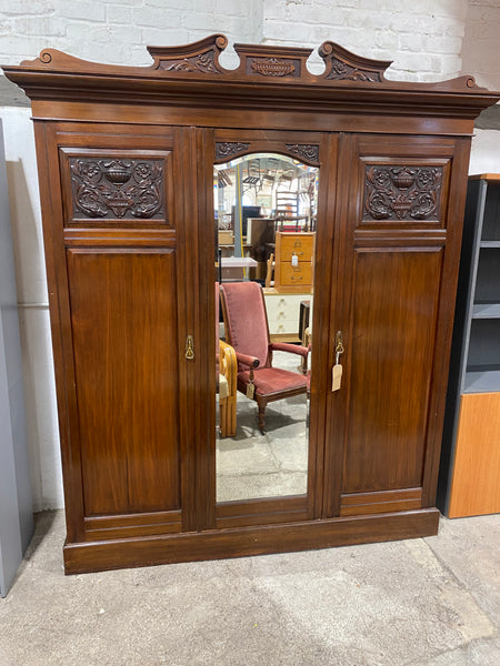 Vintage Triple Wardrobe