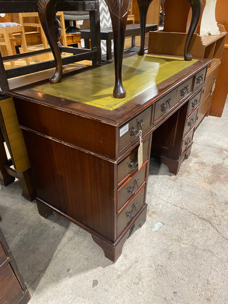 Twin Pedestal Captain’s Desk