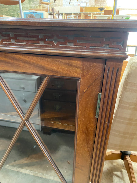 Mahogany Display Cabinet