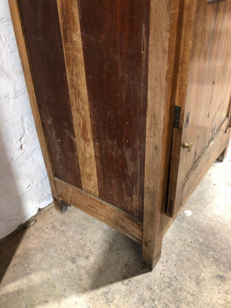Antique Walnut Linen Cupboard