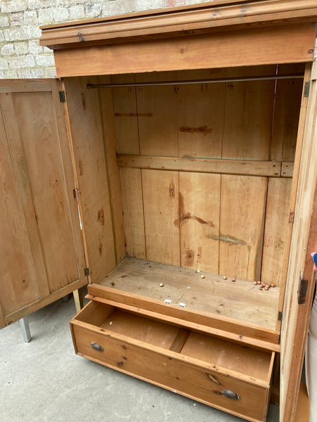 Large Double Pine Farmhouse wardrobe