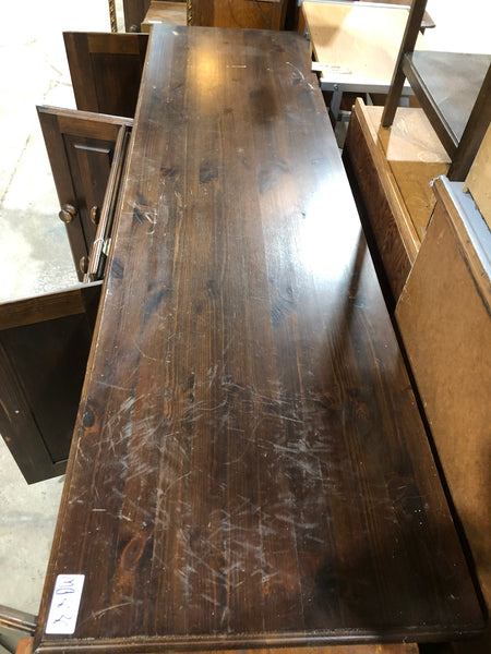 Large Stained Pine Sideboard