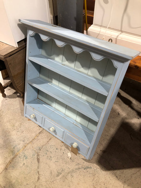 Painted Wall Mounted Shelves