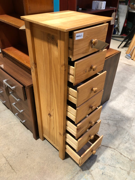 GHC Pine Tallboy Chest of Drawers