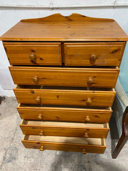 Large Pine Drawers REF