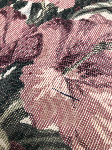 Floral Patterned Footstool