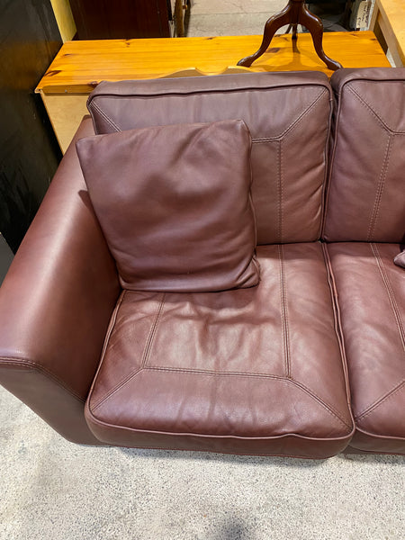Two Seater Faux Leather REF
