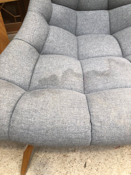 HRC - Grey Bedroom Chair