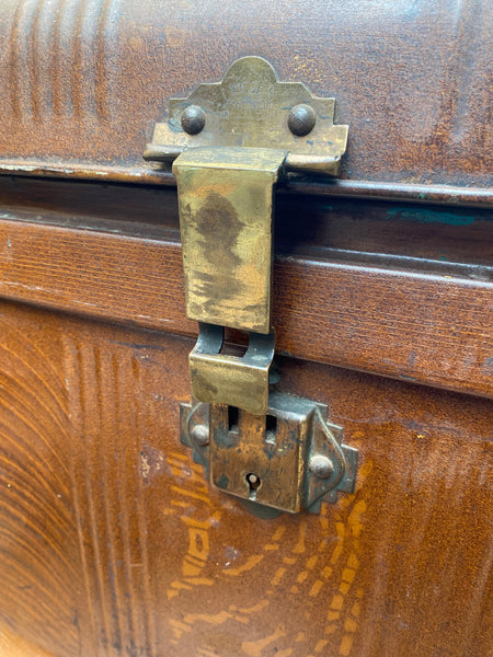 Vintage Metal Trunk