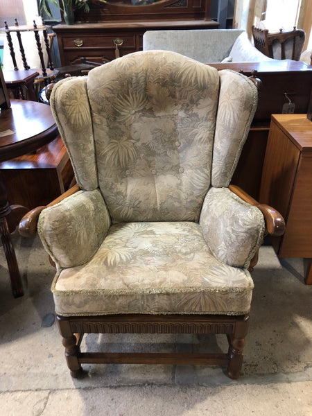 Ercol Old Colonial Wingback Easy Armchair