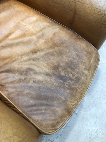 Tan Leather Armchair