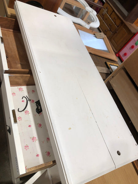 Cream Painted Compact Sideboard