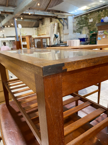 Small Glass Top Coffee Table