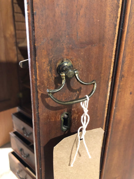 19th Century Mahogany Linen Cupboard