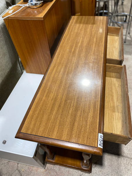 Wooden Two Drawer Sideboard