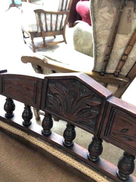 Antique Fireside Salon Chair
